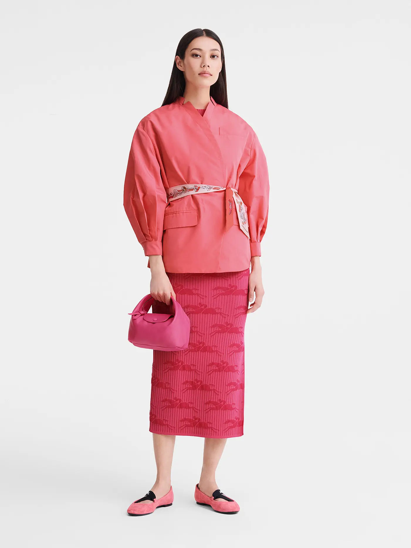 LONGCHAMP | Le Pliage Henkeltasche, Pink | 